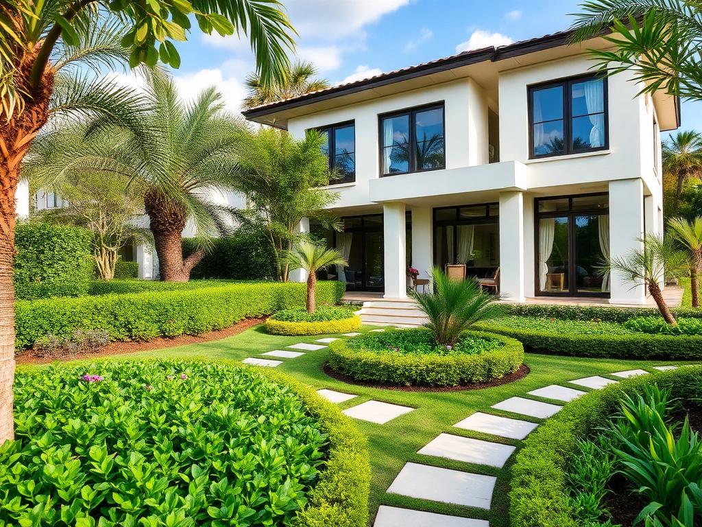 Villa & jardin